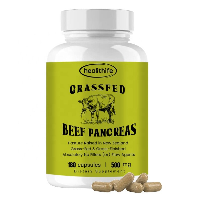 Beef Pancreas Capsules Manufacturer - OEM Grass Fed Dietary Supplement