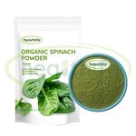 Spinach Powder Manufacturer - NOP & EU Organic Green Vegetable Pure