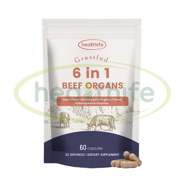 Beef Organ Capsule Manufacturer - Women's 6 in 1 Mix Grass Fed