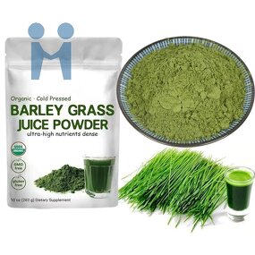 Barley Grass Powder - Factory OEM Private Label Water Soluble Organic Superfood
