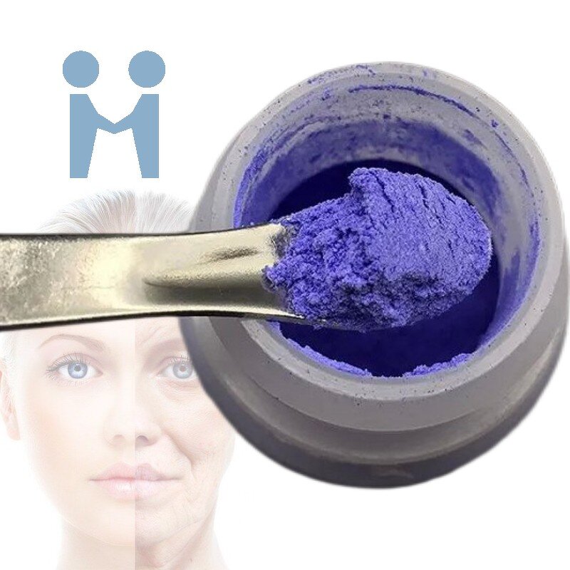 GHK-cu Powder - Wholesale Bulk Cosmetic Grade CAS 49557-75-7 Blue Copper Peptide