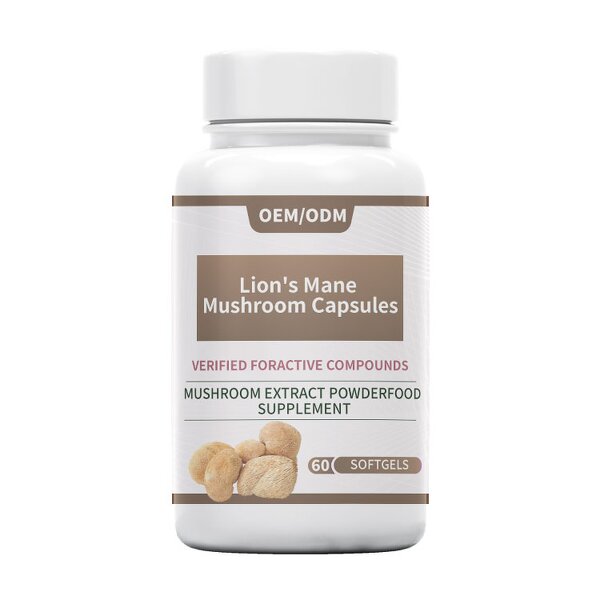 Lion's Mane Capsule Manufacturer - Organic Extract Dietary Herbal Supplement & OEM