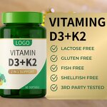 Calcium Softgel Manufacturer - with Vitamin D3 K2 Supplement & OEM/ODM