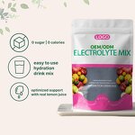 Electrolyte Drink Powder Manufacturer - Lemon Flavour Low Calorie Organic & OEM