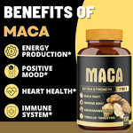 Men's Supplement Manufacturer - with Black Maca for Workout Gym & OEM Hot Sale