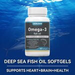 Fish Oil Softgels Manufacturer - Omega 3 DHA for Brain Eye Support & OEM
