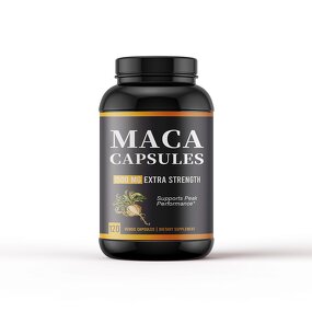 Black Maca Capsules Manufacturer - for Men's Strength Root Pills & OEM