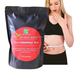 减肥茶源头工厂-平坦腹部定制标识天然草本排毒燃脂瘦身