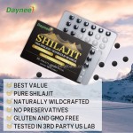 Shilajit Tablets Manufacturer - Private Label Pure Himalayan Organic Supplement Naturel Tablets