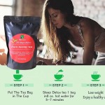 平坦腹部茶生产商-草本腹部清洁燃脂28天健身减肥瘦身