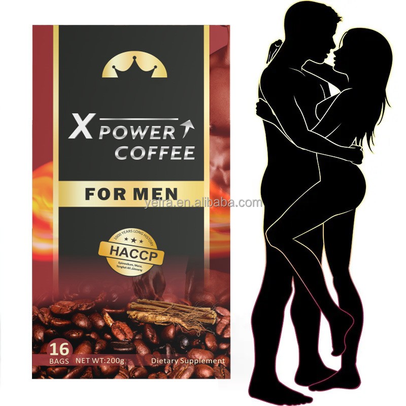 Men Energy Coffee Manufacturer - Man Power Dietary Supplement Male Kidney Maca Instant Black Private Label