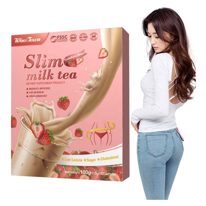 Slimming Milk Tea Manufacturer - Customized Weight Loss Body Flat Tummy Detox Belly Fat Burn