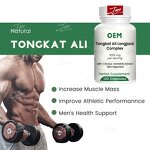 Tongkat Ali Extract Capsules - USA EU Private Label Male Supplement Natural Bulk