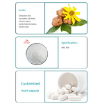 Inulin Powder - USA/EU Chicory Root Extract 90% Organic Baking Health Supplement