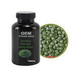 Spirulina Chlorella Tablets - EU US ISO CGMP Kosher 400mg Barley Grass Blend