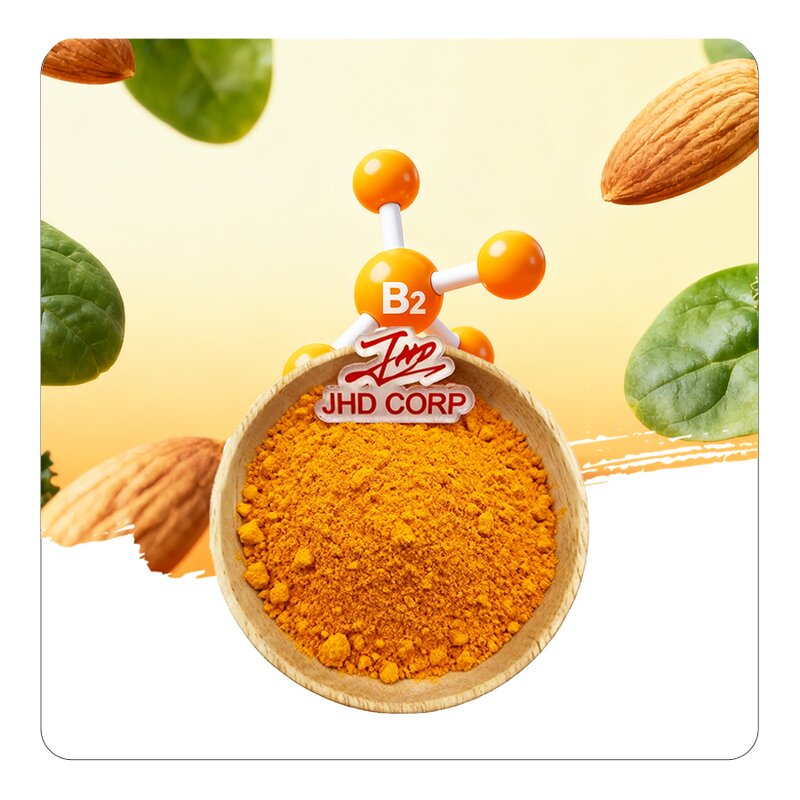 Vitamin B2 Powder - OEM/ODM CAS 83-88-5 Riboflavin Food Grade Supplement