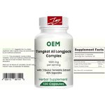 Tongkat Ali Extract Capsules - USA EU Private Label Male Supplement Natural Bulk