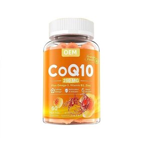 Coenzyme Q10 Gummies Manufacturer - Halal 250mg High Quality & OEM