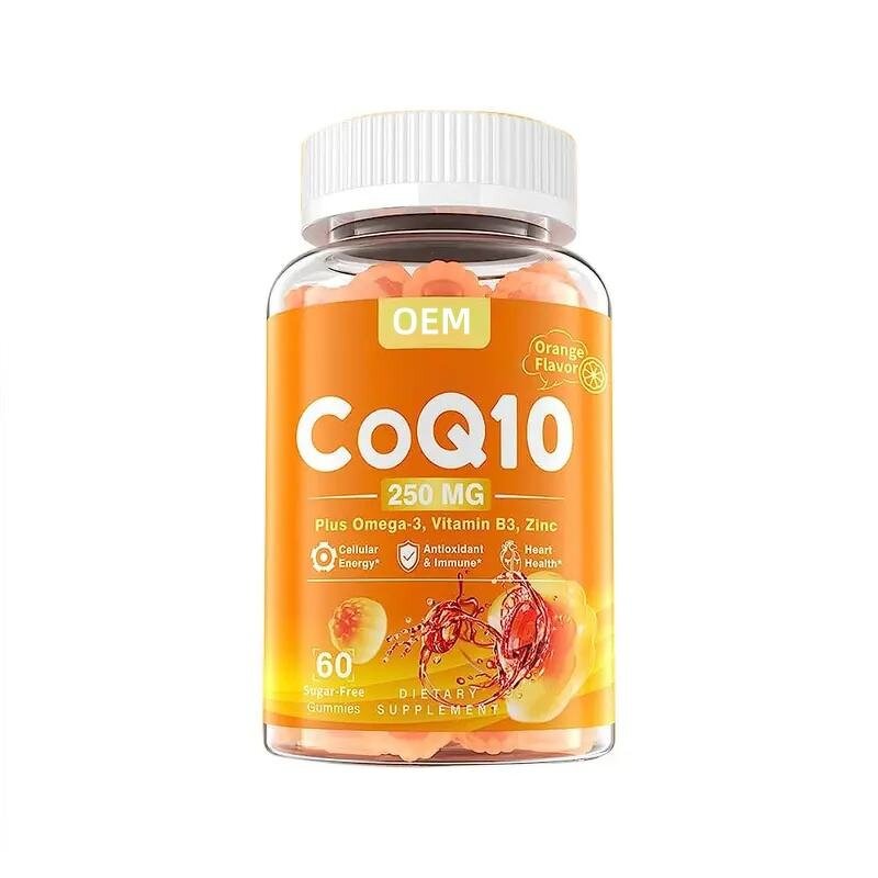 Coenzyme Q10 Gummies Manufacturer - Halal 250mg High Quality & OEM