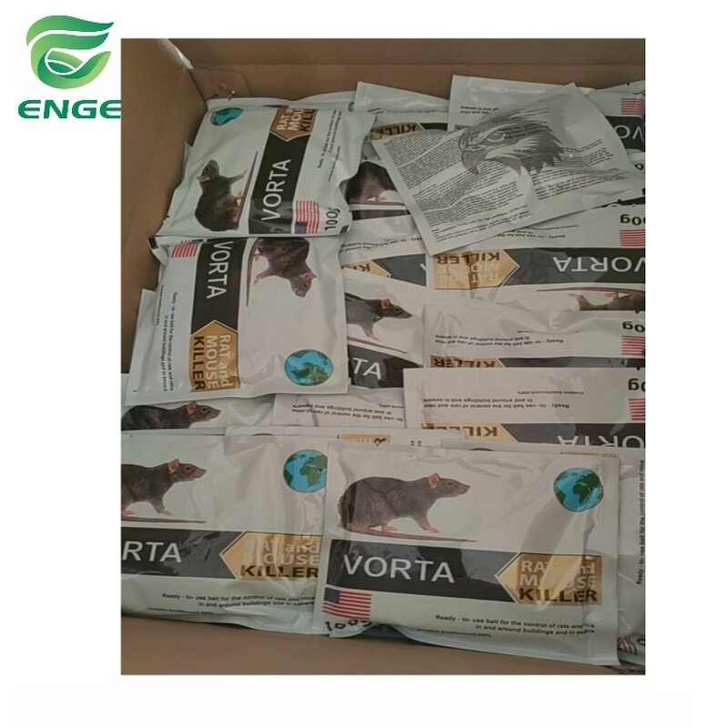 Rat Poison Block - Bait in Color Box Mouse Rodenticide Pest Control