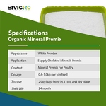 Chelated Organic Multi Minerals - Feed Grade Poultry Broiler Layer Chicken