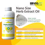 Cinnamon Thyme Oil Extract - Nano Emulsion Poultry Antibacterial Oral Liquid