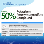 Potassium Peroxymonosulfate Disinfectant - Aquaculture Fish Shrimp Pond Water Purify