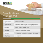 Yeast Cell Wall - Feed Grade 20% MOS 20% Glucan Animal Immunity Booster