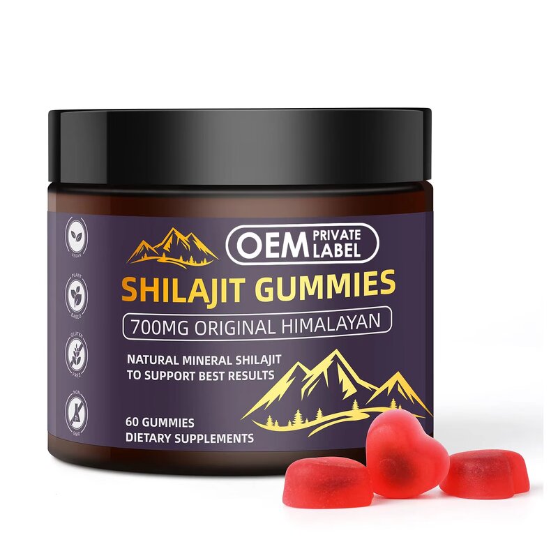 Himalayan Shilajit Gummies - Nature Pure 105+ Trace Minerals Adult Immune Support