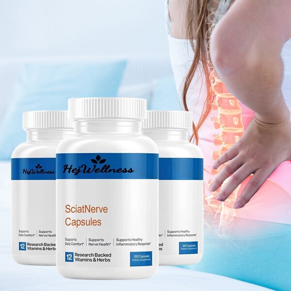 Nervio Ciatico Capsules - OEM Vitamin B Complex Alpha Lipoic Acid Adult Support