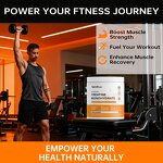 Gym Creatine Gummies - Muscle Growth Strength Recovery Protein Energy Supplement