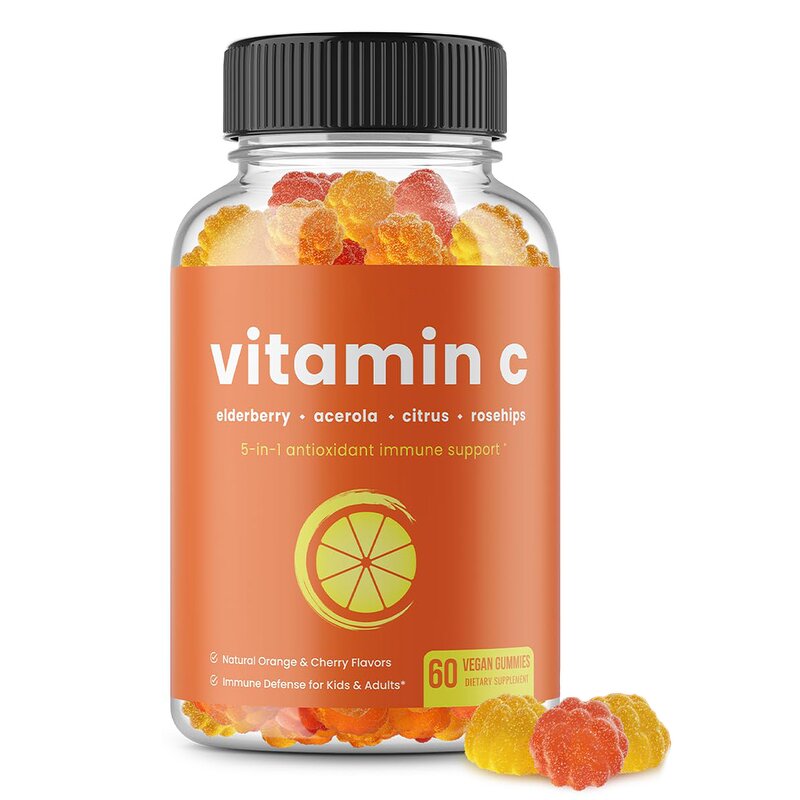 Elderberry Vitamin Gummies - Wholesale 60 Count Immune System Health Multivitamin