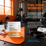Gym Creatine Gummies - Muscle Growth Strength Recovery Protein Energy Supplement