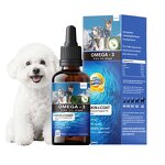 Omega 3 Pet Softgels - OEM Natural Dog Shiny Coat Immunity Wellness Supplement