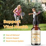 Red Ginseng Liquid - China Factory OEM 60ml Energy Drink Supplement for Men