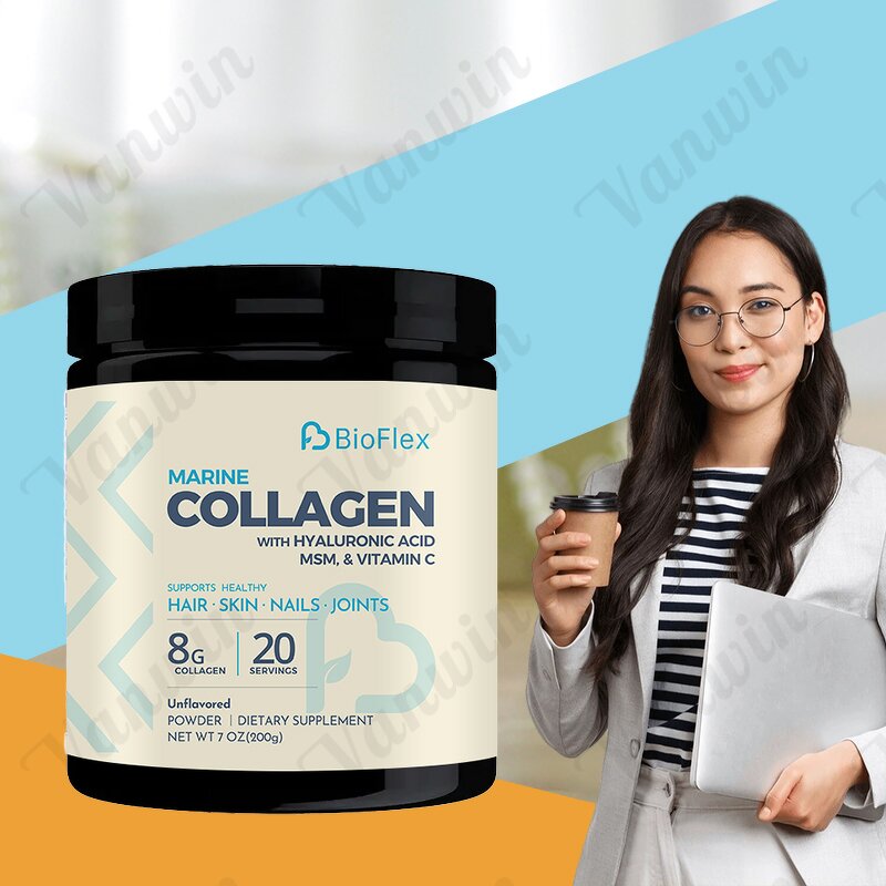 Collagen Hyaluronic Powder - Beauty 200g Hyaluronic Acid Vitamin C Skin Whitening
