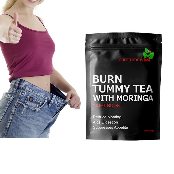 Tummy Burn Slim Tea - Vanwin Organic 28 Sachets Metabolism Boost Box