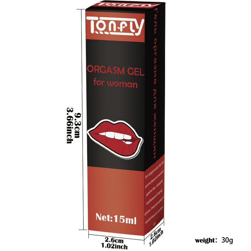 Yoni Orgasm Gel - TONFLY 15ml Natural Oil Women's Intimate Pleasure Enhancement
