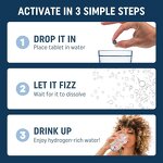 H2 Molecular Tablets - 12,000 PPB Highest Concentration Magnesium Energy Booster