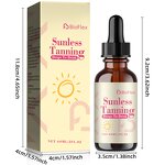 Sunbed Tanning Drops - OEM Flavoured Beta Carotene Sunless Self Tanning Oral