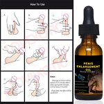 XXXL Men's Care Oil - Sandalwood Extracts Penis Enlargement Thickening Big Cock