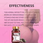 Max Maca Capsules - Vanwin 7500mg Butt Hip Enlargement Booster for Adults