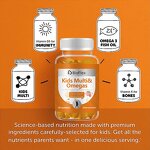 Kids Multivitamin Gummies - Anemia Immunity Brain Function Hemoglobin Boost