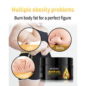 7 Days Slimming Cream - MOOYAM Herbal Organic Leg Body Fat Burning Firming Gel