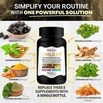 Ashwagandha Shilajit Capsules - Ultra Gold Himalayan Herbal Men Supplement