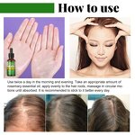 Hair Growth Oil - 100% Natural Organic Scalp Fast Regrowth Rosemary Repair Oil