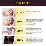 Hair Dye Shampoo - OEM Manufacturer Price 3-IN-1 Black/Brown Professional