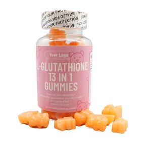 Glutathione Collagen Gummies - Vanwin 13 in 1 Skin Whitening 60 Count Beauty