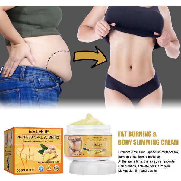 Herbal Belly Slim Cream - Private Label Fat Burning Waist Cellulite Weight Loss