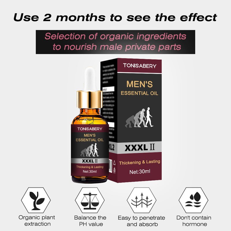 XXL Men's Care Oil - 2026 Hot Selling Enhanced Big XL Couple Sex Essential Oil